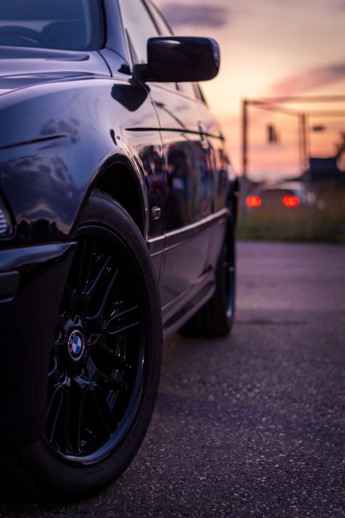 BMW 5er E39 Sunset