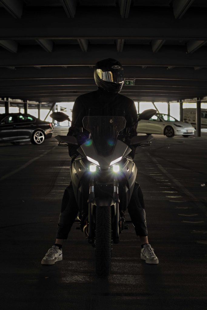 Portrait Motorrad
