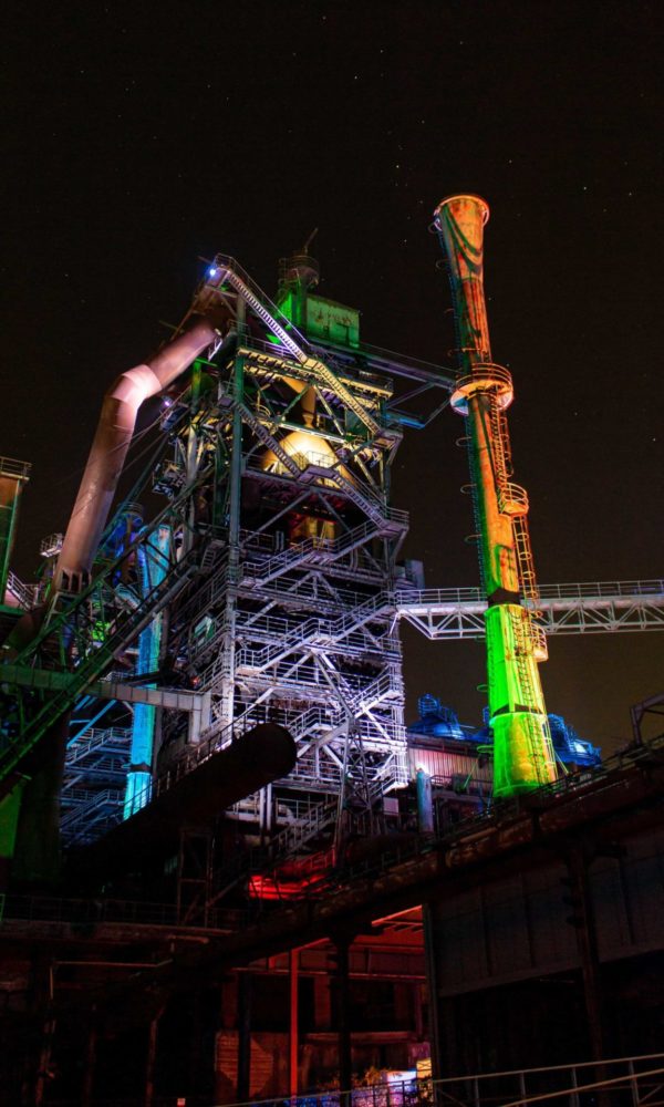 Industrie Colorful lights