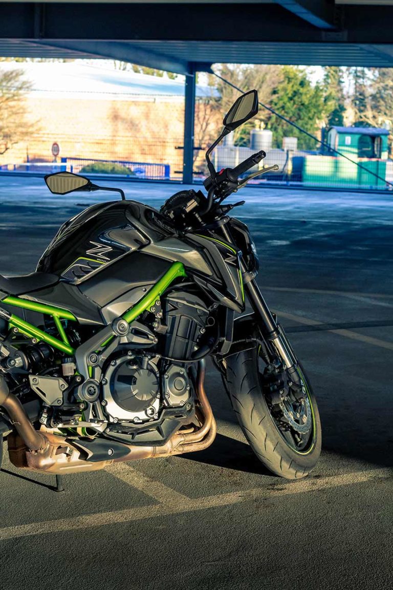 Motorrad fotografie kawasaki z
